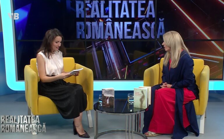 Ioana Nicolaie la „Realitatea românească”: despre poezie, citit și puterea de a transforma lumea prin literatură