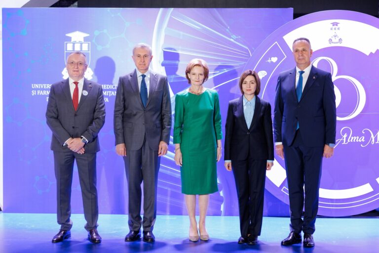(FOTO) USMF „Nicolae Testemițanu”, 80 de ani de viziune, identitate și excelență europeană