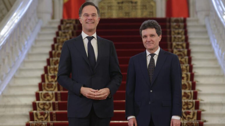 Mark Rutte, la București: „NATO este pregătită să apere fiecare aliat” — Nicușor Dan: „România este protejată și își respectă angajamentele în cadrul Alianței”