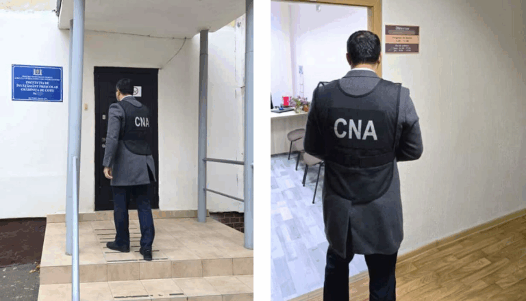 Percheziții CNA într-un dosar de corupție în sistemul educațional din Chișinău: Doi directori de școli și un șef de direcție, vizați