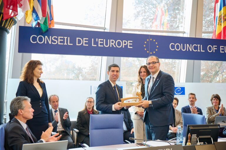 (FOTO) Republica Moldova a preluat oficial Președinția Comitetului de Miniștri al Consiliului Europei