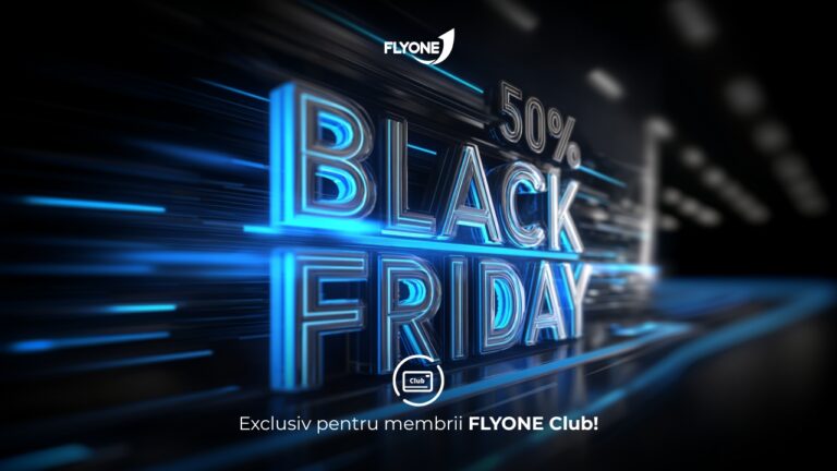 (P) Toate zborurile FLYONE sunt la jumătate de preț! Doar astăzi