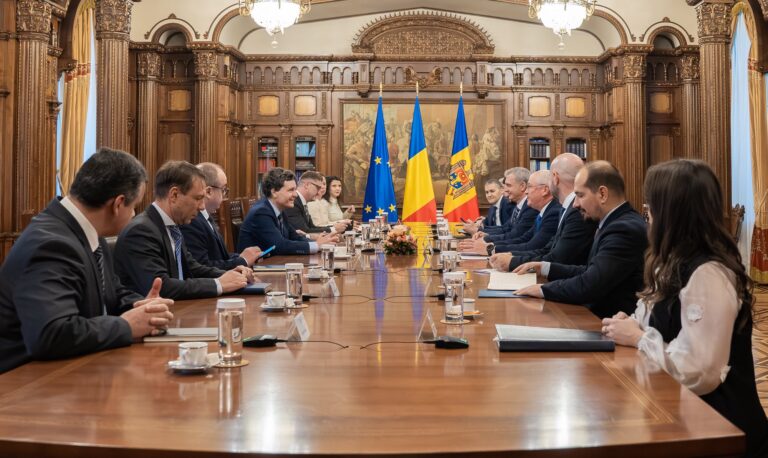 Nicușor Dan, după întrevederea cu Alexandru Munteanu: „România rămâne cel mai sincer și ferm susținător al Republicii Moldova”