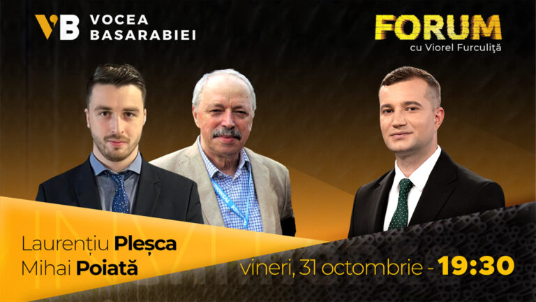 FORUM cu Viorel Furculiță, 31.10.2025, ORA 19:30