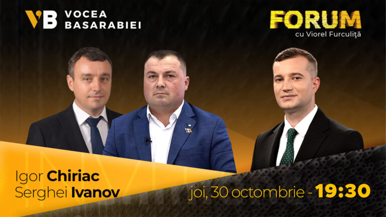 FORUM cu Viorel Furculiță, 30.10.2025, ORA 19:30
