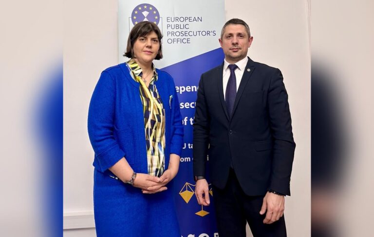 Despre ce au discutat ministrul Justiției al R. Moldova și procurorul-șef al Parchetului European