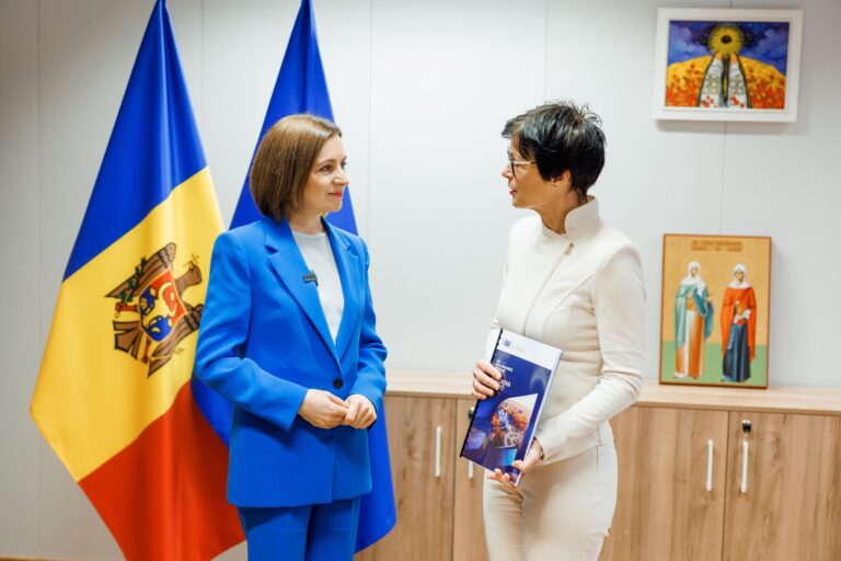 (VIDEO) Președinta Maia Sandu: „Republica Moldova își merită locul în familia europeană”