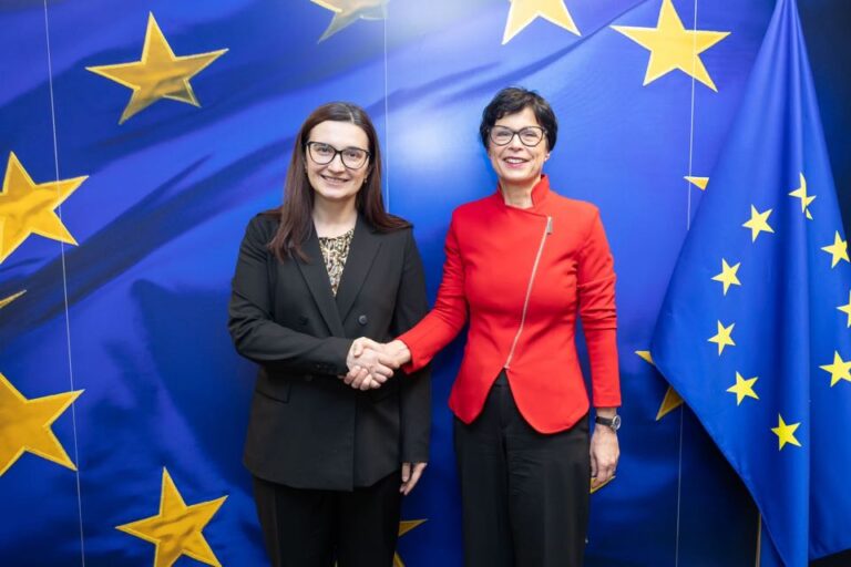 Cristina Gherasimov, după întrevederea cu Marta Kos: „R. Moldova este apreciată pentru rezultatele obținute”