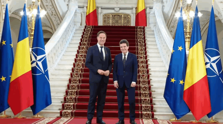 Mark Rutte, la București: România investește în NATO și NATO investește în România