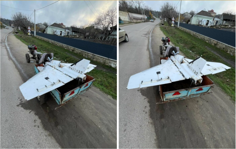 Poliția Republicii Moldova, noi detalii privind drona descoperită la Pepeni
