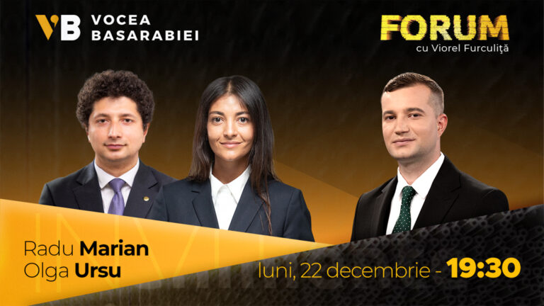 FORUM cu Viorel Furculiță, 22.12.2025, ORA 19:30