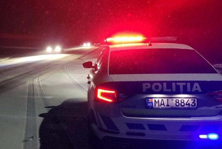 Atenție, șoferi! Pe traseul din apropierea localităților Condrița și Lozova se circulă cu dificultate