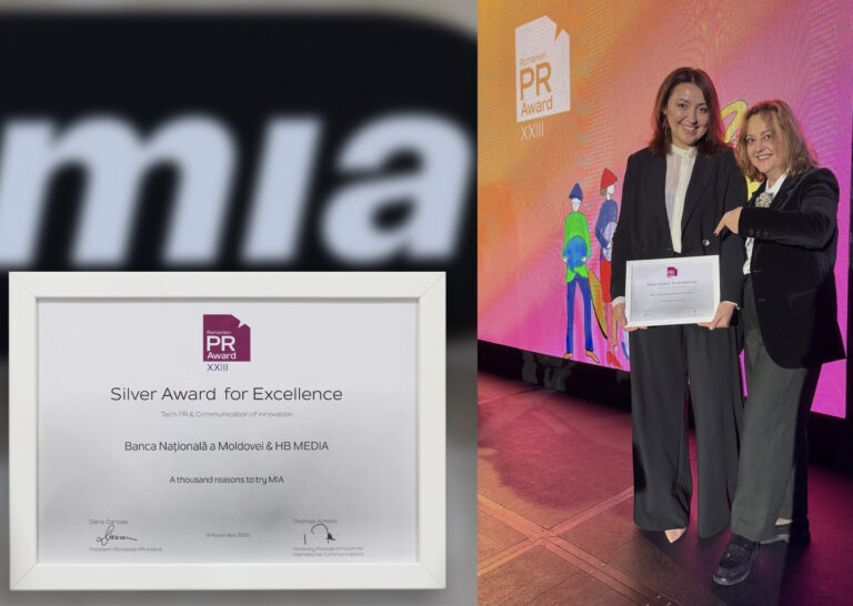 Banca Națională a Moldovei, premiată în România