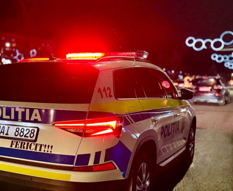 Poliția, la datorie de Revelion: Recomandări pentru cetățeni
