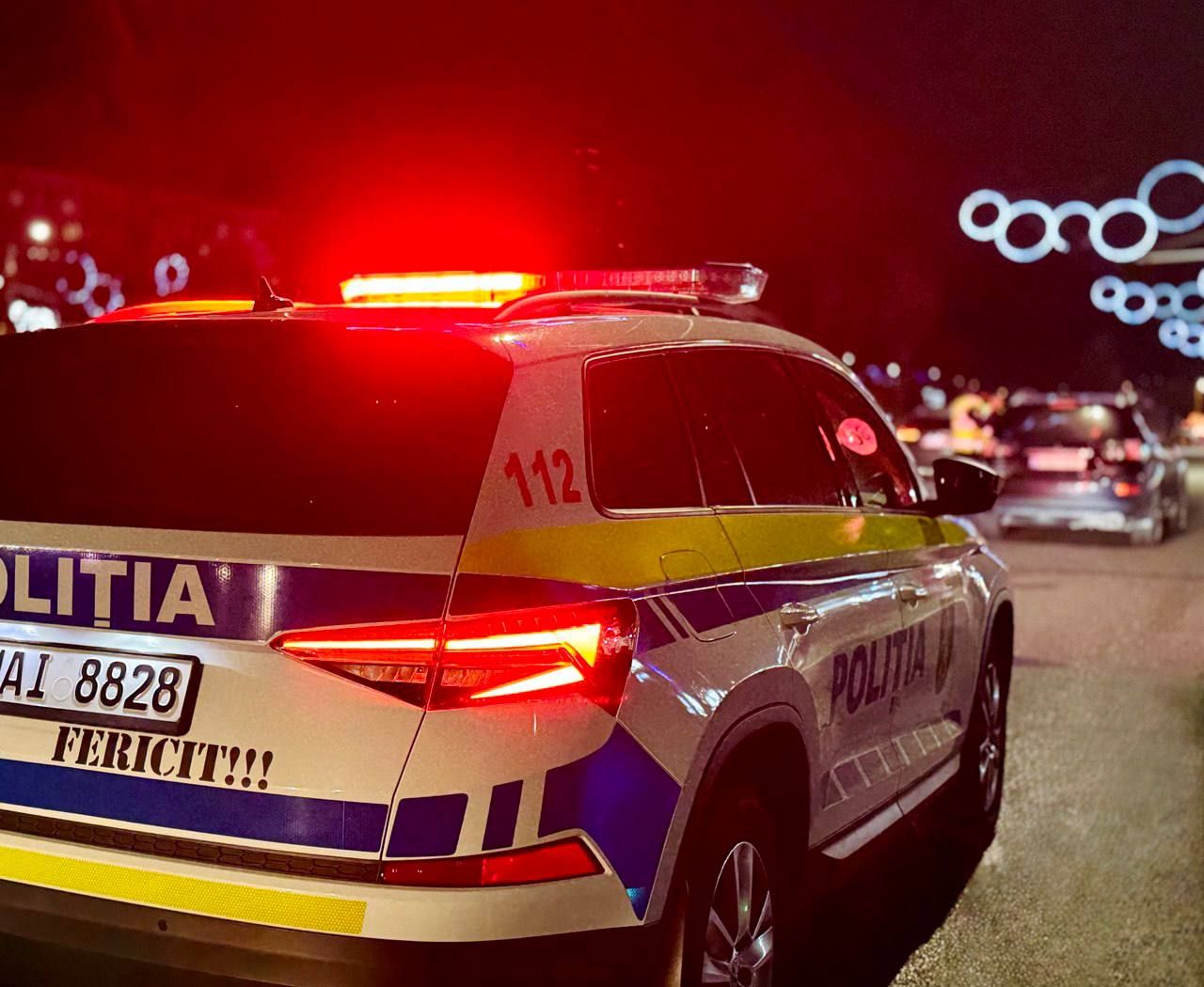 Poliția, la datorie de Revelion: Recomandări pentru cetățeni