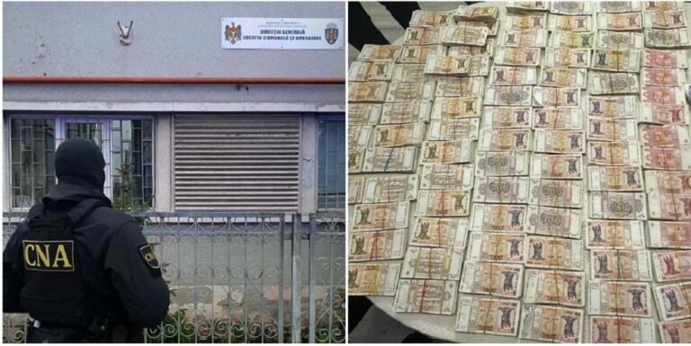 Peste 5 milioane de lei, ridicați de CNA în urma unor percheziții la Direcția Generală Locativ-Comunală din Chișinău