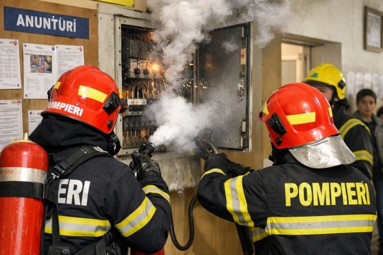 Incendiu la un liceu din Chișinău: Sute de elevi, evacuați în siguranță