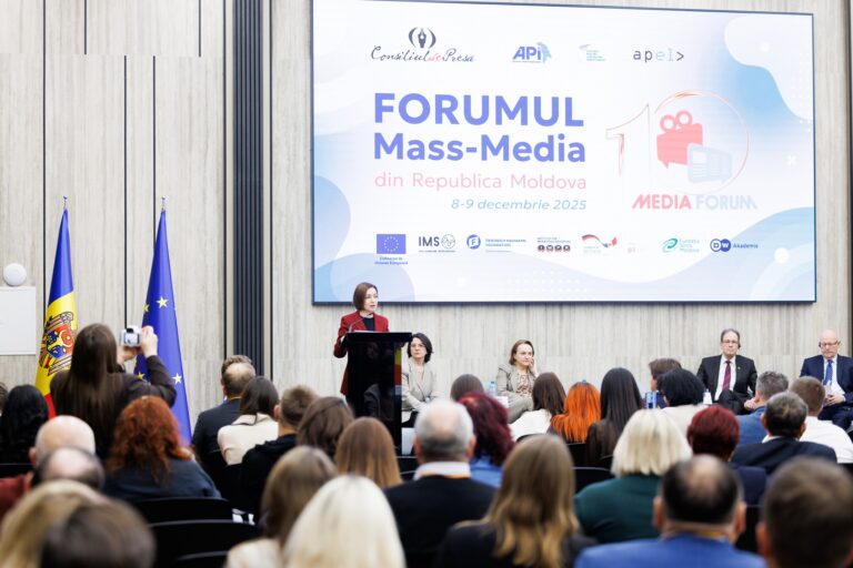 Maia Sandu: La nivel global bătălia pentru democrație nu se va duce doar la urne, ci și în spațiul informațional 