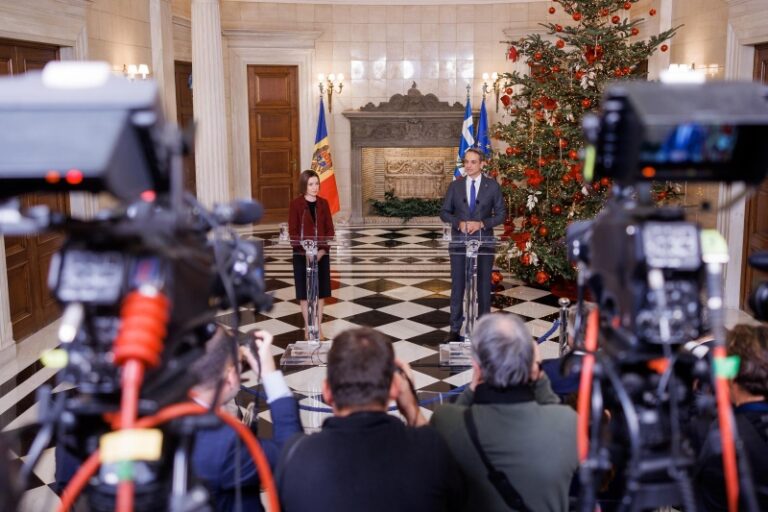 Maia Sandu, în Grecia: R. Moldova, determinată să facă următorii pași pe drumul aderării la UE