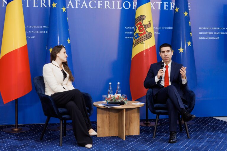 (VIDEO) Ministra de Externe de la București: R. Moldova și România au unul dintre cele mai puternice parteneriate diplomatice