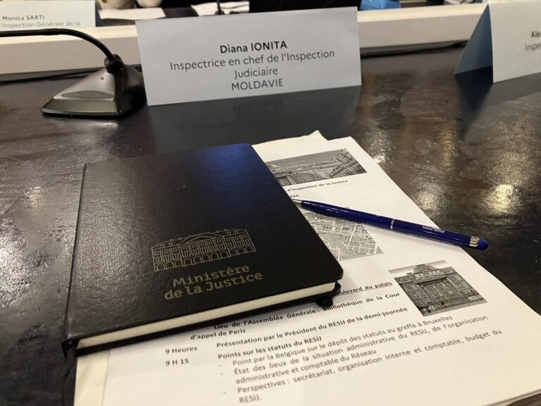 R. Moldova, membru permanent al Rețelei Europene a Serviciilor de Inspecție Judiciară