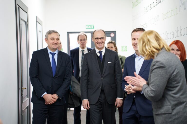 (FOTO) Biroul de legătură al Institutului Goethe, deschis la Chișinău