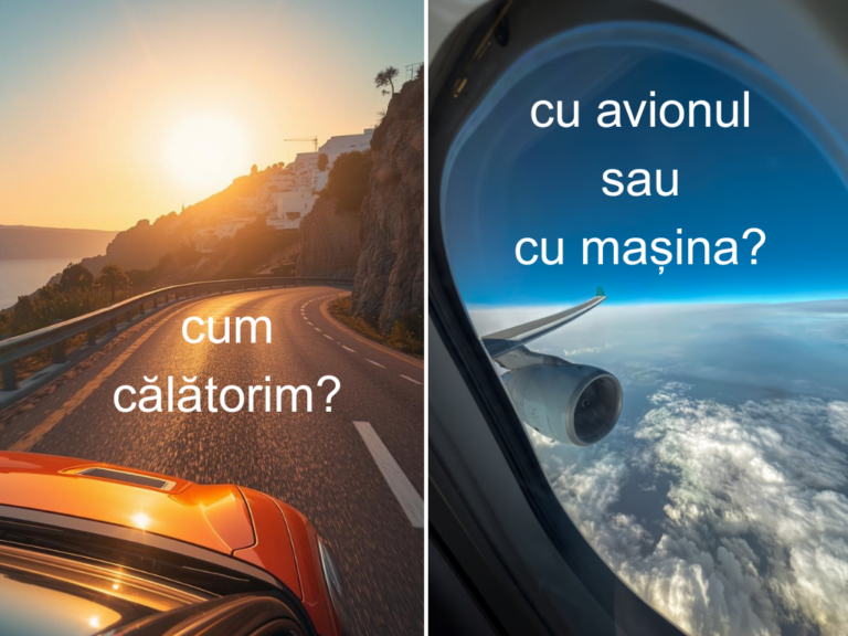 (P) În călătorie cu mașina sau cu avionul? Cum alegi varianta potrivită pentru vacanța ta