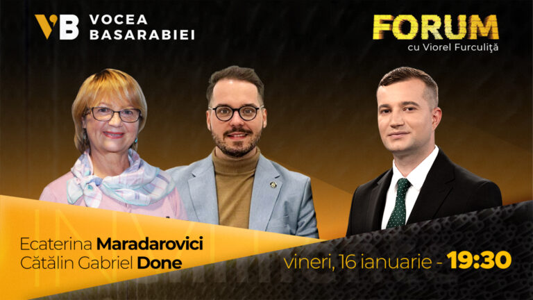 FORUM cu Viorel Furculiță, 16.01.2026, ORA 19:30