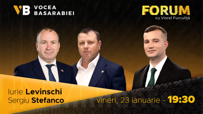 FORUM cu Viorel Furculiță, 23.01.2026, ORA 19:30