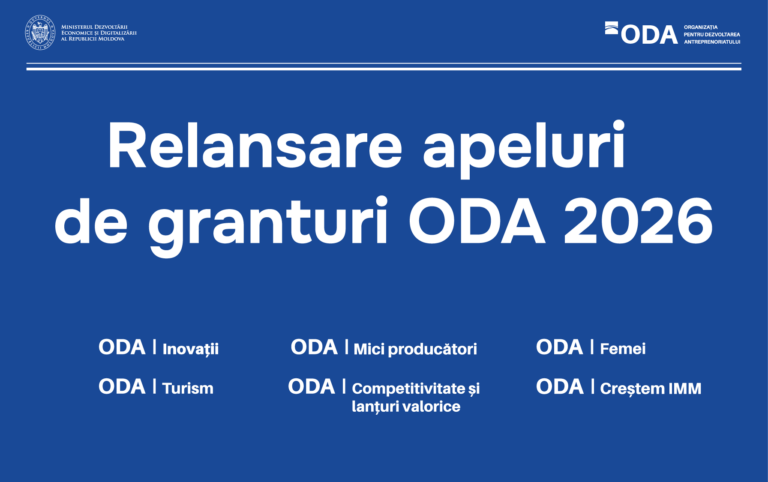 Apelurile de granturi ODA vor fi relansate după aprobarea bugetului pentru 2026
