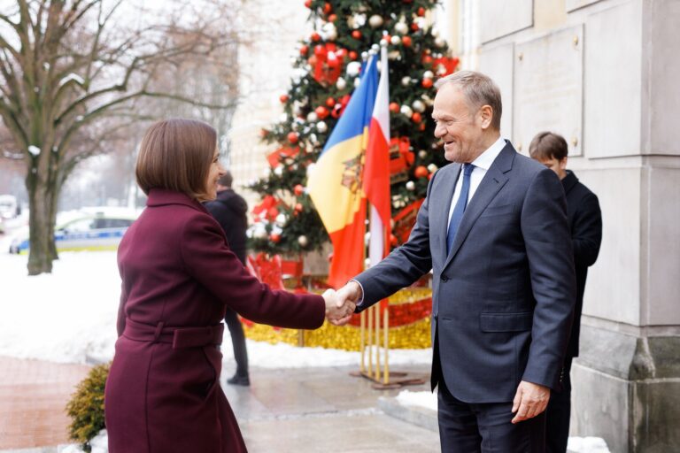 Maia Sandu, la Varșovia: „Extinderea UE va aduce pace, stabilitate și securitate pe întregul continent”
