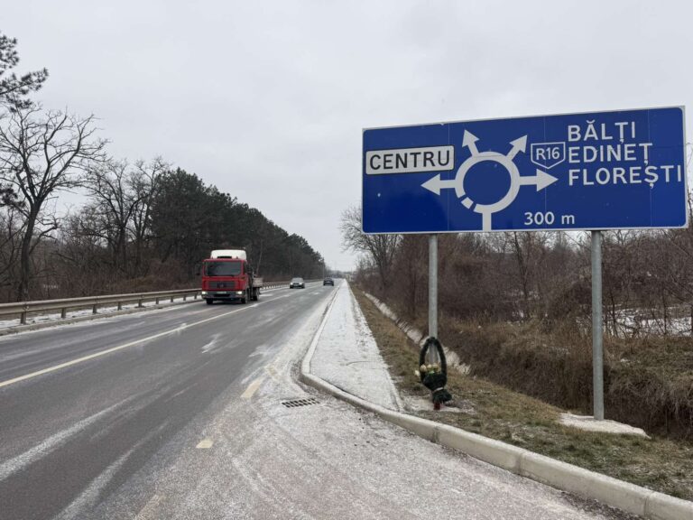 (VIDEO) Ninsori slabe și ghețuș pe drumurile din R. Moldova: Autoritățile recomandă maximă prudență