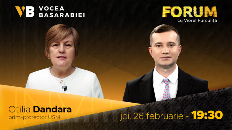 FORUM cu Viorel Furculiță, 26.02.2026, ORA 19:30