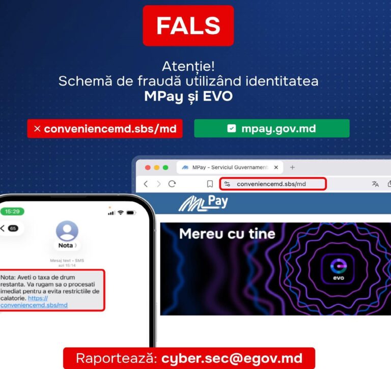 Atenție! Guvernul R. Moldova avertizează asupra unei noi scheme de fraudă