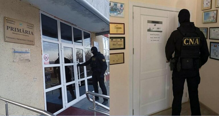 (VIDEO) Mită de peste 89.000 de lei: Primarul orașului Căușeni, reținut de CNA