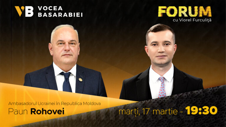 FORUM cu Viorel Furculiță, 17.03.2026, ORA 19:30