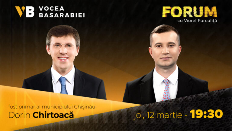 FORUM cu Viorel Furculiță, 12.03.2026, ORA 19:30