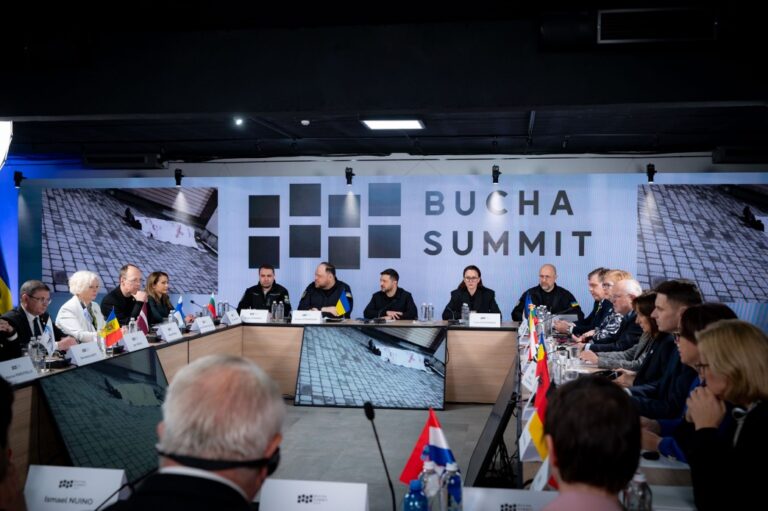 Igor Grosu, la Summitul de la Bucea: „Rusia a readus crimele de război în inima Europei”