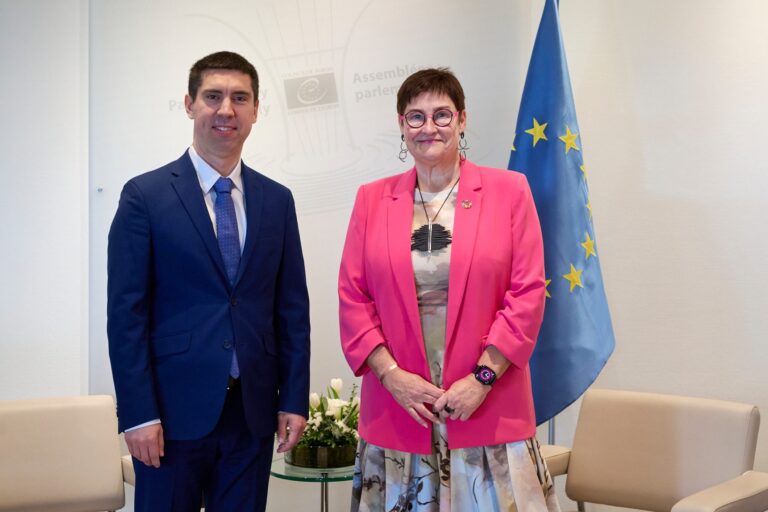 Despre ce au discutat ministrul de Externe al R. Moldova și președinta APCE la Strasbourg
