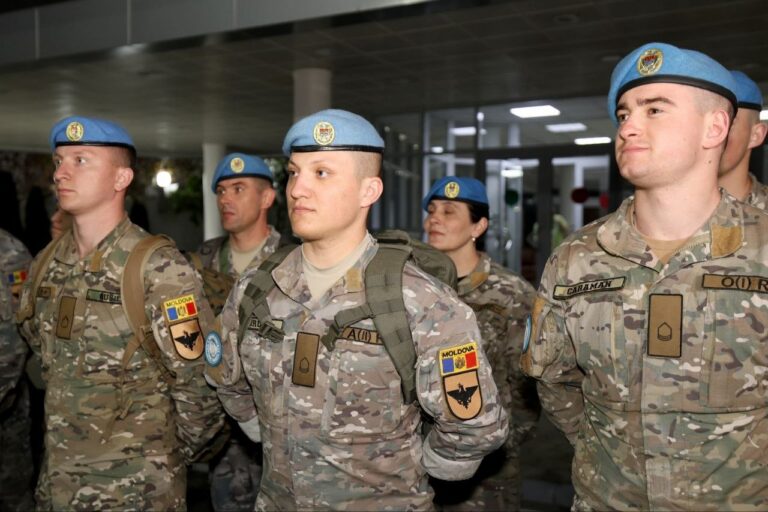 Militarii moldoveni din misiunea ONU în Liban au revenit acasă