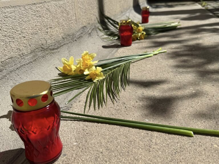 (FOTO) Victimele violențelor din 7 aprilie 2009 de la Chișinău, comemorate la București