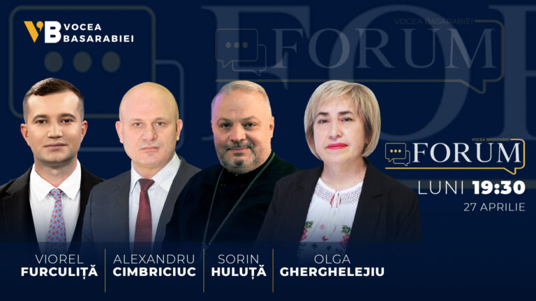 📺 FORUM cu Viorel Furculiță, 27 aprilie | ⏰ 19:30