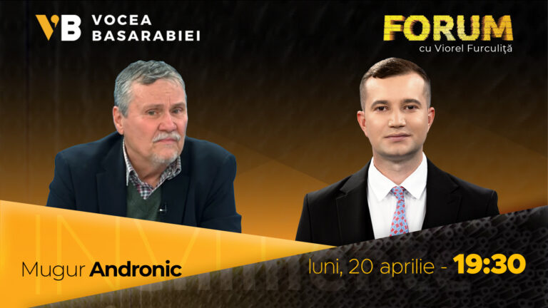 📺 FORUM cu Viorel Furculiță | Invitat: Mugur Andronic, 20 aprilie | ⏰ 19:30