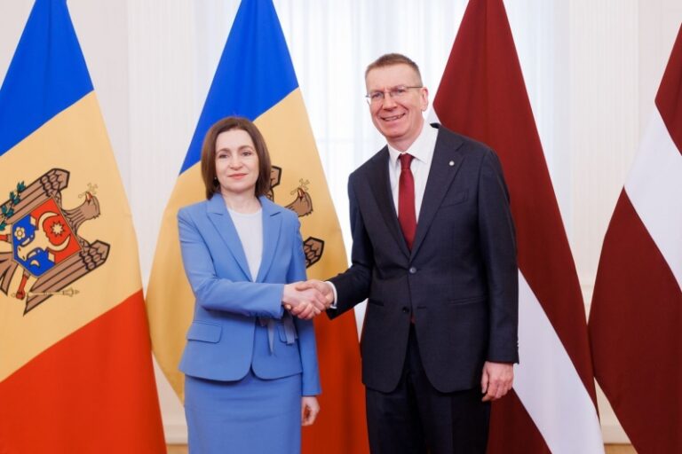 Maia Sandu, la Riga: Extinderea este o investiție importantă în securitate pe care Europa o poate face chiar acum