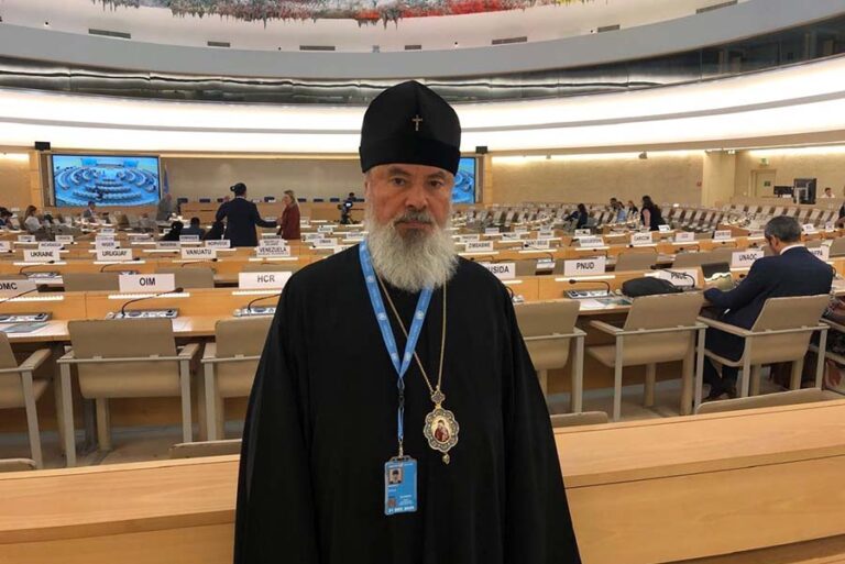 Falsuri despre biserică și relația cu autoritățile, promovate de arhiepiscopul Marchel la Consiliul pentru Drepturile Omului al ONU