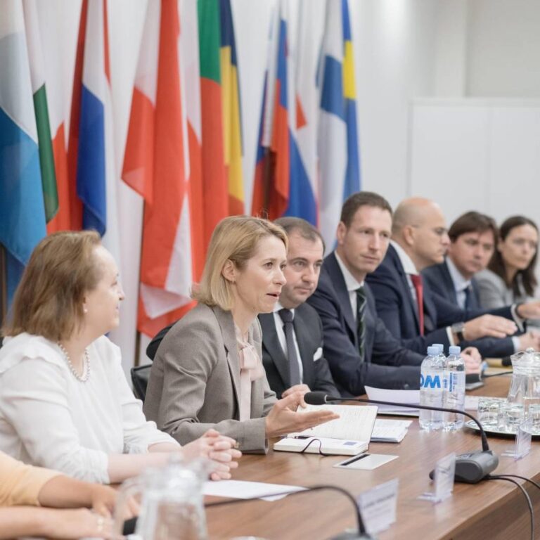 (FOTO) Șefa diplomației UE, discuții cu reprezentanți ai societății civile din R. Moldova