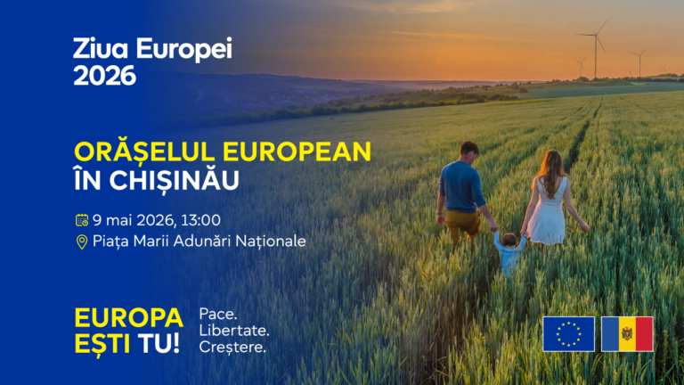 Ziua Europei, marcată la Chișinău