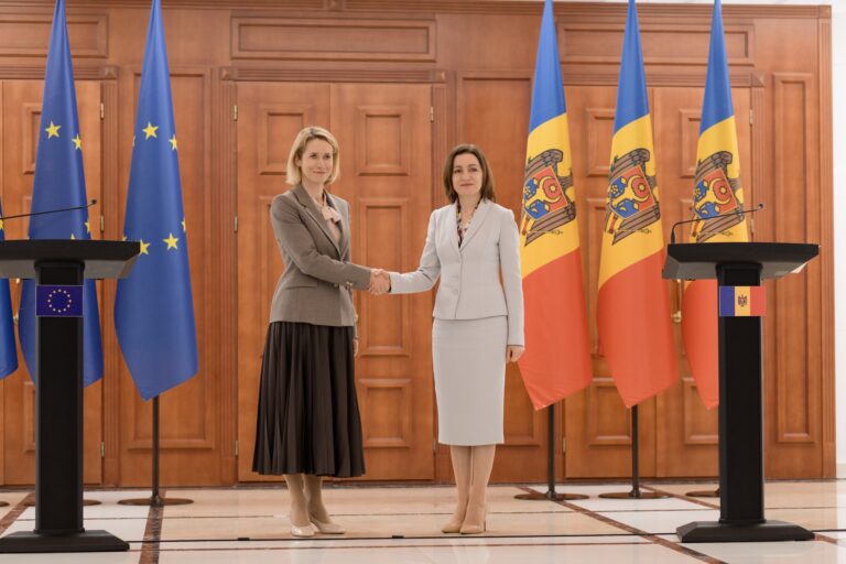 (VIDEO) Maia Sandu, după întrevederea cu Kaja Kallas: „Războiul Rusiei împotriva Ucrainei continuă să ne afecteze economia, securitatea și viața de zi cu zi”