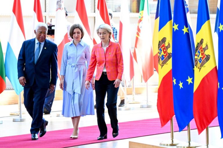 (VIDEO) Liderii UE, în deschiderea summit-ului de la Bruxelles: R. Moldova merită să obțină aderarea la Uniunea Europeană cât mai curând