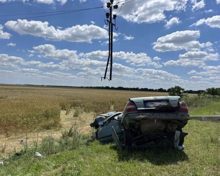 (FOTO) Accident grav la Taraclia: Un bărbat a murit